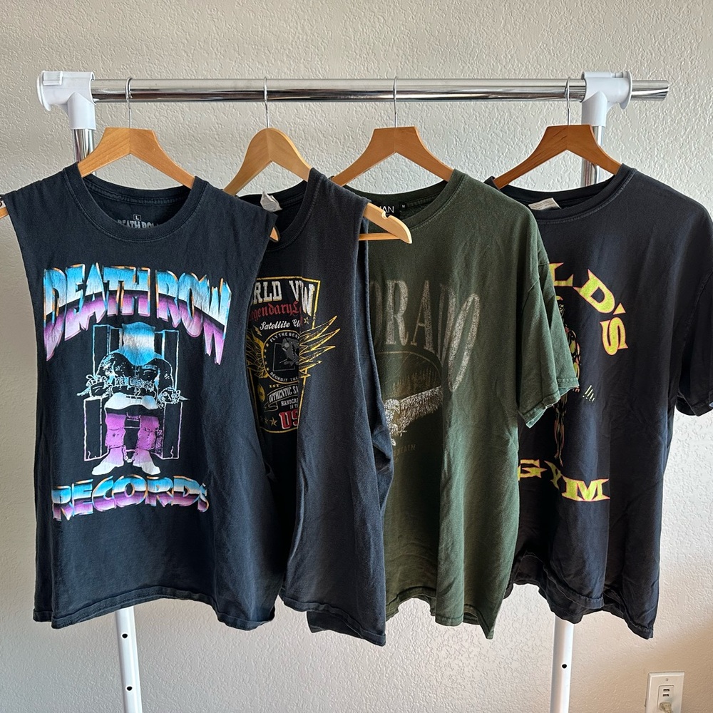 Mens workout shirts vintage style